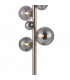 Marshall Floor Lamp 11 Light G9 Satin Nickel Smoke Plated Glass-7