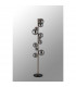 Marshall Floor Lamp 11 Light G9 Satin Nickel Smoke Plated Glass-8