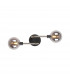 Humphrey Wall Lamp 2 Light G9 Graphite Satin Nickel Smoke Glass-1
