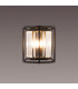 Guilford Wall Lamp 2 Light E14 Satin Black Clear-3