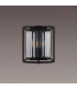 Guilford Wall Lamp 2 Light E14 Satin Black Clear-7