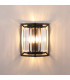 Guilford Wall Lamp 2 Light E14 Satin Black Clear-8