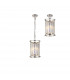 Guilford Ceiling Pendant E27 Polished Nickel Clear-1