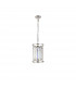 Guilford Ceiling Pendant E27 Polished Nickel Clear-4