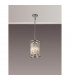 Guilford Ceiling Pendant E27 Polished Nickel Clear-8