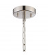 Guilford Ceiling Pendant Semi Ceiling Lamp Convertible 6 Light E14 Polished Nickel Clear-5