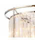 Guilford Ceiling Pendant Semi Ceiling Lamp Convertible 6 Light E14 Polished Nickel Clear-6