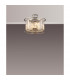 Guilford Ceiling Pendant Semi Ceiling Lamp Convertible 6 Light E14 Polished Nickel Clear-9