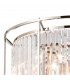 Guilford Ceiling Pendant Semi Ceiling Lamp Convertible 8 Light E14 Polished Nickel Clear-6