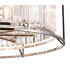 Guilford Ceiling Pendant Semi Ceiling Lamp Convertible 8 Light E14 Polished Nickel Clear-8
