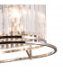 Guilford Oval Ceiling Pendant 7 Light E14 Polished Nickel Clear-8