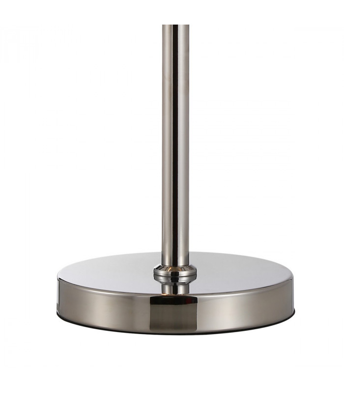 Guilford Table Lamp E27 Polished Nickel Clear-5