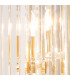 Guilford 2 Tier Ceiling Pendant 3+3 Light E14 Antique Brass Clear-7