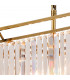 Guilford Oval Ceiling Pendant 7 Light E14 Antique Brass Clear-6