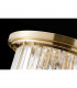 Guilford Ceiling Lamp 4 Light E27 Antique Brass Clear-10
