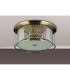 Guilford Ceiling Lamp 6 Light E27 Antique Brass Clear-7
