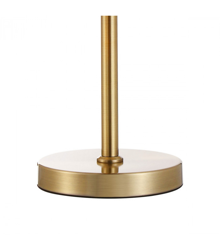 Guilford Table Lamp E27 Antique Brass Clear-5