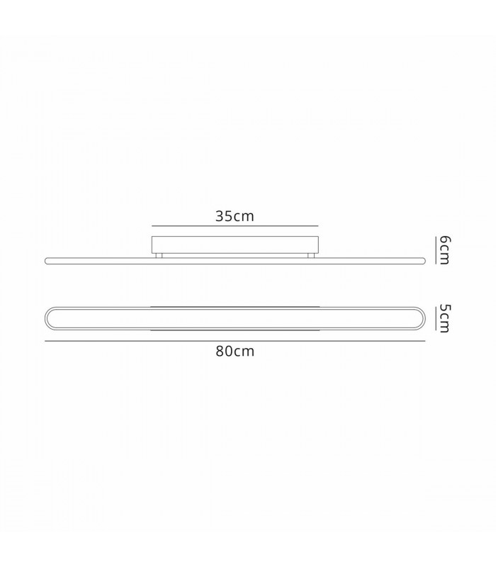 Dunkirk Wall Lamp 30W LED 4000K 1300lm Sand White-2