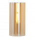 Miami Slim Single Switched Wall Lamp 1x E27 Mocha Amber Glass-6