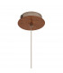 Catskill Ceiling Pendant E27 Walnut Polished Nickel-5