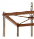 Catskill Ceiling Pendant 4 Light E14 Walnut Polished Nickel-6