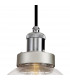 Irondequoit 20cm Ceiling Pendant E27 IP65 Exterior Titanium Silver Polished Chrome-8