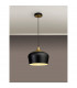 Harpersfield 32cm Ceiling Pendant E27 Black Gold-3