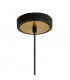 Harpersfield 32cm Ceiling Pendant E27 Black Gold-5