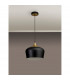 Harpersfield 32cm Ceiling Pendant E27 Black Gold-8