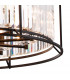Guilford Ceiling Pendant 10 Light E14 Satin Black Clear-8