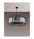 Guilford Ceiling Pendant 10 Light E14 Satin Black Clear-9