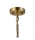 Guilford Ceiling Pendant 10 Light E14 Antique Brass Clear-5