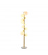 Marshall Floor Lamp 11 Light G9 Satin Gold Opal Glass-1