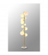 Marshall Floor Lamp 11 Light G9 Satin Gold Opal Glass-3