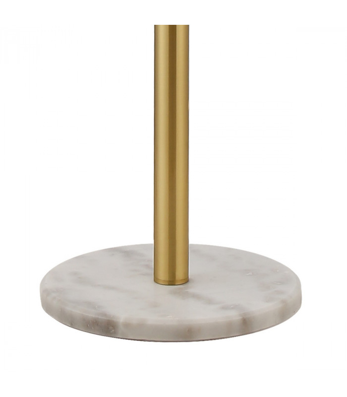 Marshall Floor Lamp 11 Light G9 Satin Gold Opal Glass-5