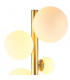Marshall Floor Lamp 11 Light G9 Satin Gold Opal Glass-6