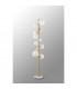 Marshall Floor Lamp 11 Light G9 Satin Gold Opal Glass-7