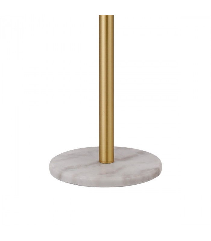 Marshall Floor Lamp 11 Light G9 Satin Gold Smoke Plated Glass-5