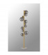 Marshall Floor Lamp 11 Light G9 Satin Gold Smoke Plated Glass-8