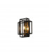 Delaware Wall Lamp E14 Black Gold-1