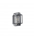 Delaware Wall Lamp E14 Anthracite Satin Nickel-4