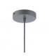 York Large Diamond Ceiling Pendant E27 Matt Grey-7