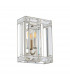 Vestal Square Wall Lamp E14 Polished Nickel-4