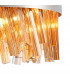 Lysander 10 Light G9 Ceiling Pendant Round Polished Nickel Amber-9