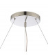 Lysander 24 Light G9 Ceiling Pendant Round Polished Nickel Amber Item Weight: 23.13kg-7