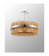 Lysander 24 Light G9 Ceiling Pendant Round Polished Nickel Amber Item Weight: 23.13kg-10