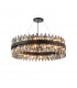 Lysander 32 Light G9 Ceiling Pendant Round Satin Black Smoke Item Weight: 29.51kg-1