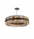 Lysander 32 Light G9 Ceiling Pendant Round Satin Black Smoke Item Weight: 29.51kg-5