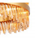 Lysander 32 Light G9 Ceiling Pendant Round Brass Amber Item Weight: 29.51kg-10