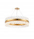 Lysander 32 Light G9 Ceiling Pendant Round Brass Clear Item Weight: 29.51kg-1